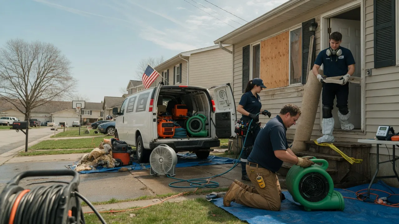 Water Damage Restoration in Worden, IL near me